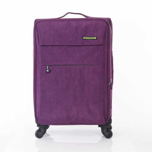 trolley koffer rolbagage zachte nylon bagage