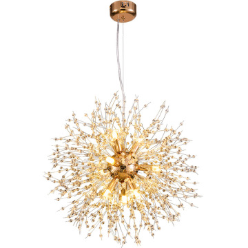 Modern Hanging Crystal LED Chandelier Pendant Light