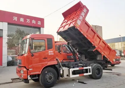 12m3 container dongfeng dump truck 12ton