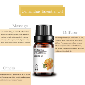 custom private label fragrance osmanthus oil for massage