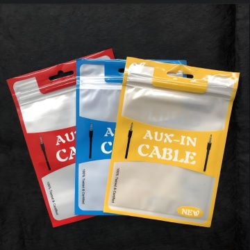 Bolsa de almacenamiento con tirolina reutilizable