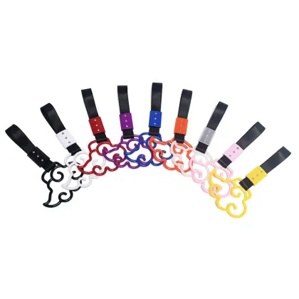 JDMotorsport88 Purple Anime Cloud Tsurikawa Charm for Car