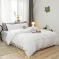 Wholesale folha de cama de borla conjunto rainha king size