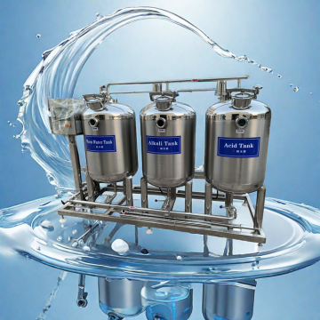 Soft Drink and Fruit Juice Plant Automatic CIP System and Cleaning Machine