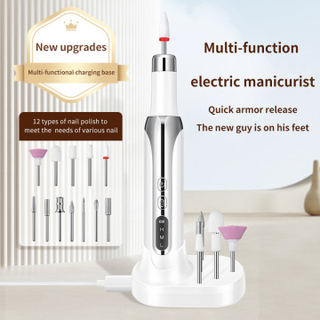 Portable Rechargeable Electric Nail File for Acrylic and Gel Nails
