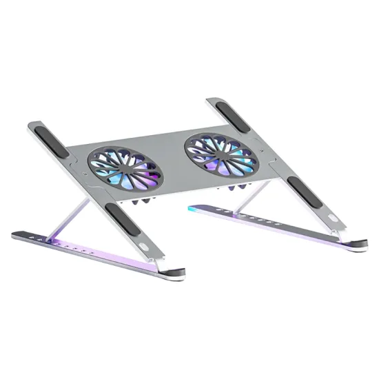 Hot Selling Adjustable Laptop Stand with 2 Fans for Cooling