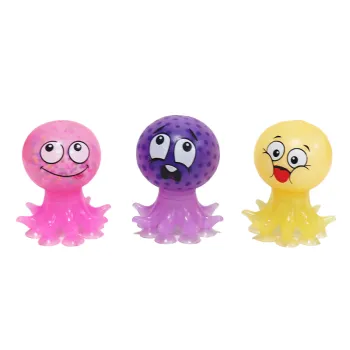 2024 Trending Unique Toy Collection: Custom Animal Squishy Balls - Octopus, Salamander, and More Perfect for 5-7 Year Olds