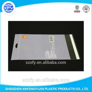 CPE bag/self-adhesive bag with butterfly cardhead