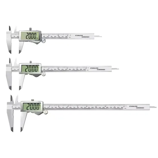 DITRON Stainless Steel Digital Vernier Caliper 0-150/200/300mm