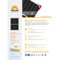 سلسلة نصف خلايا RS8I-M 550-575W TOPCON (N-TYPE) لوحة شمسية