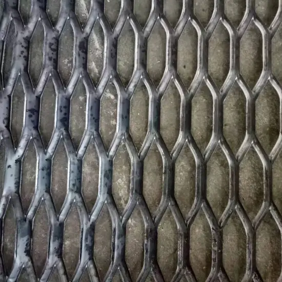 XG-11 Raised Catwalk Expanded Metal Steel Grating ASTM A123