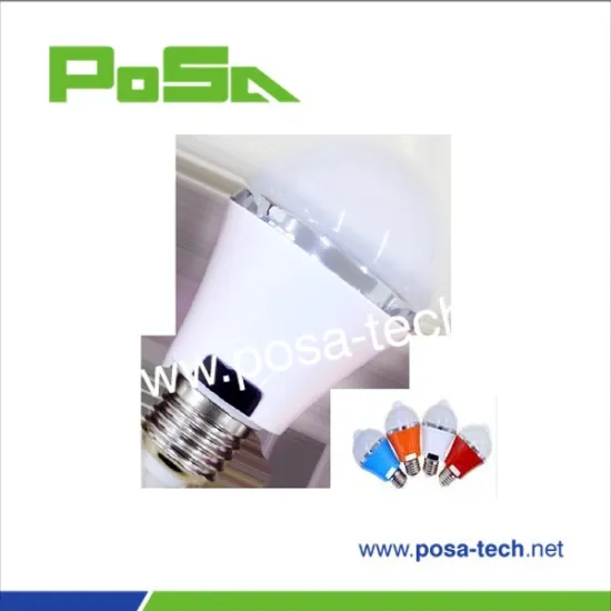 LED sensor bulb 5W built-in sensing device Intelligent led bulb(PS-PLB46-5W)
