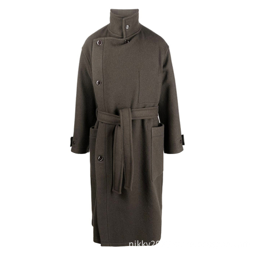 OEM Customized Winter Coats new style men's coats wool formal long coat for men
