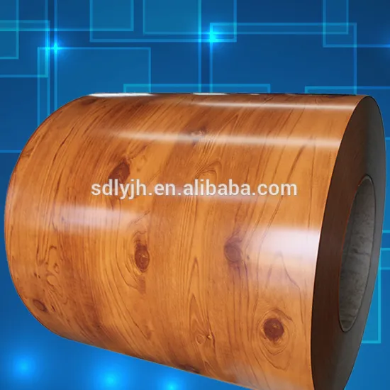 wood grain PVDF coated aluminum coil 1060 1100 3003 3004 5052