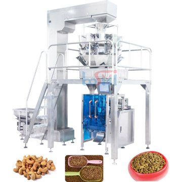 Automatic Multi-Head Weighing Packing Machine for Fish, Bird, and Pet Food