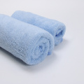 Microfiber absorbent coral fleece dry hair bath towel