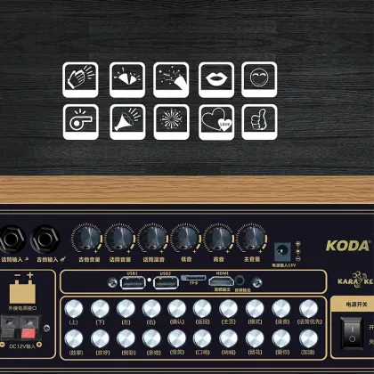 Koda LCD Screen Home Theater Audio KTV Sound System