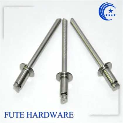 Pop Black Closed Head Break Mandrel Blind Rivet