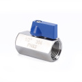 Chuma cha pua 304 1/2 inchi mini mpira valve