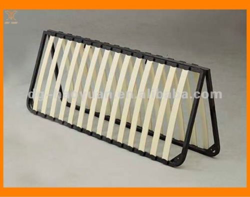 Wooden slats bed base