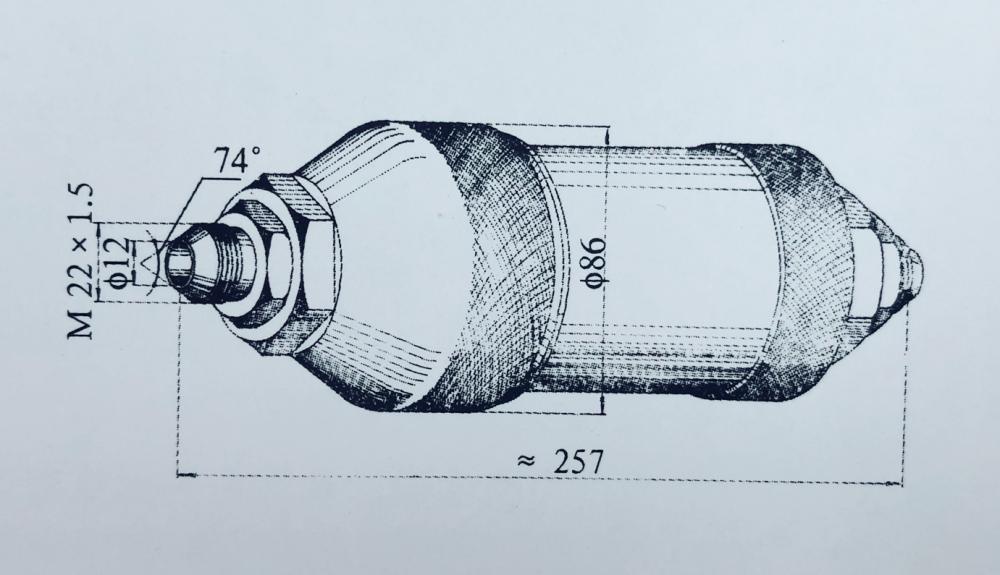 YL-3 hydraulic oil filter for aircraft