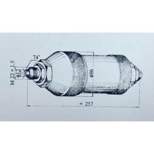 Filtro de óleo hidráulico YL-3 para aeronaves