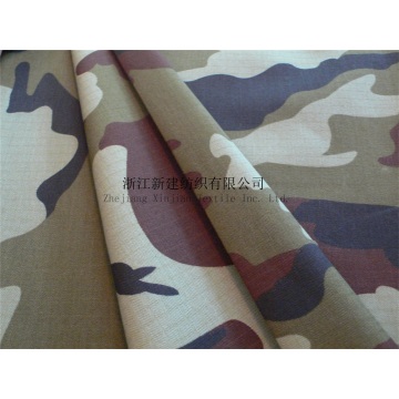 Herringbone Military Camouflage Canvas Fabric for Ireland