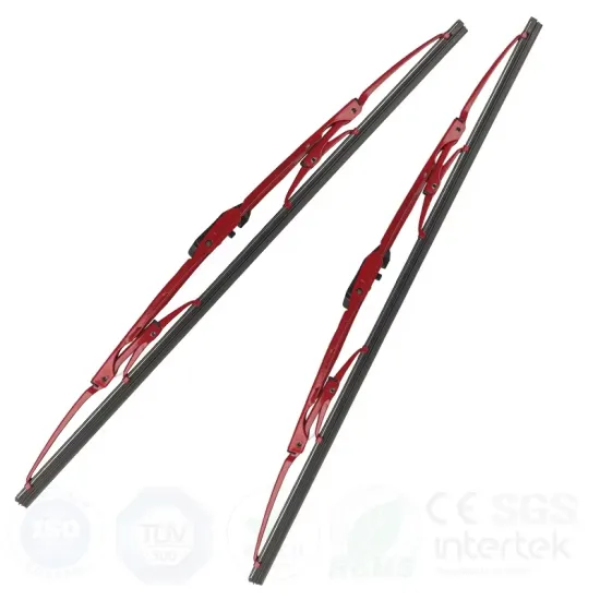 KCTION Factory Wholesale K-102A Colourful Windshield Frame Metal Wiper - Chrome