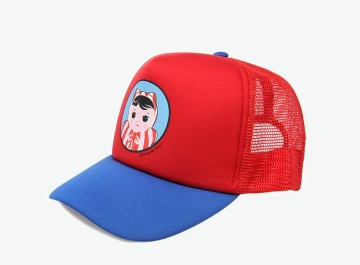 Sales cartoon printing children trucker cap