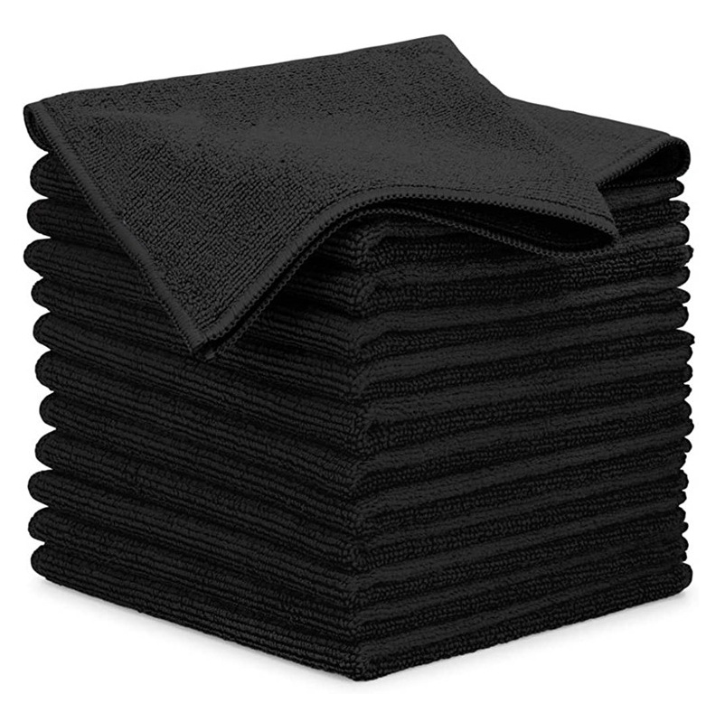 Microfiber Towel Black