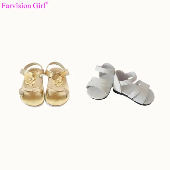 summer mini doll shoes 18 inch