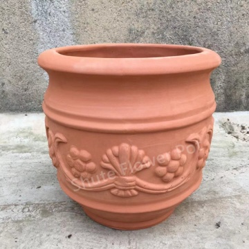 Potenciômetros pequenos personalizados da planta da argila dos plantadores do terracota exterior