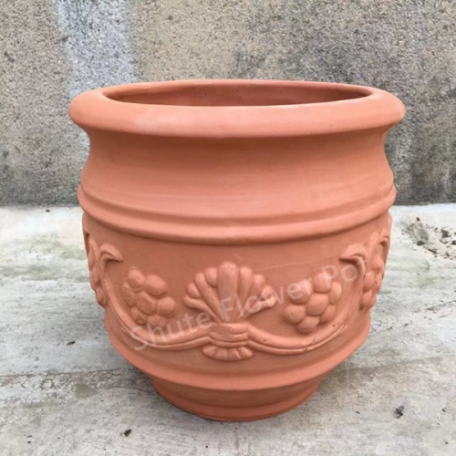 Potenciômetros pequenos personalizados da planta da argila dos plantadores do terracota exterior