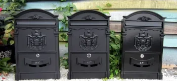 die cast aluminium mailbox