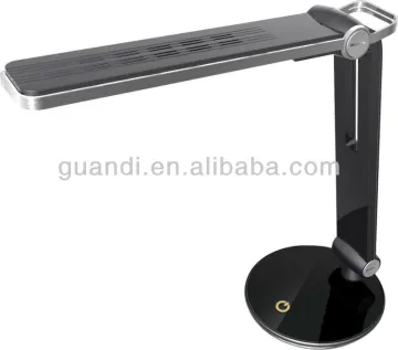 modern led table lamp 6 grades dimmable touch switch