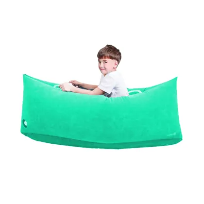 Autistic Camping Inflatable Sofa Pea Pod Air Lounge Chair