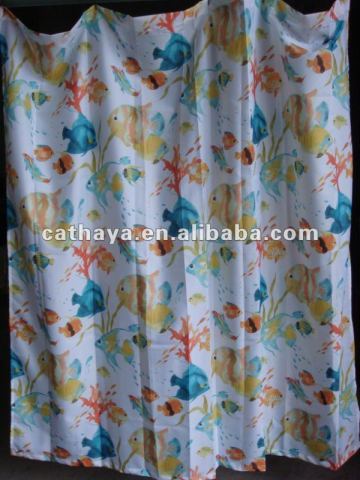 bath curtain, shower curtain