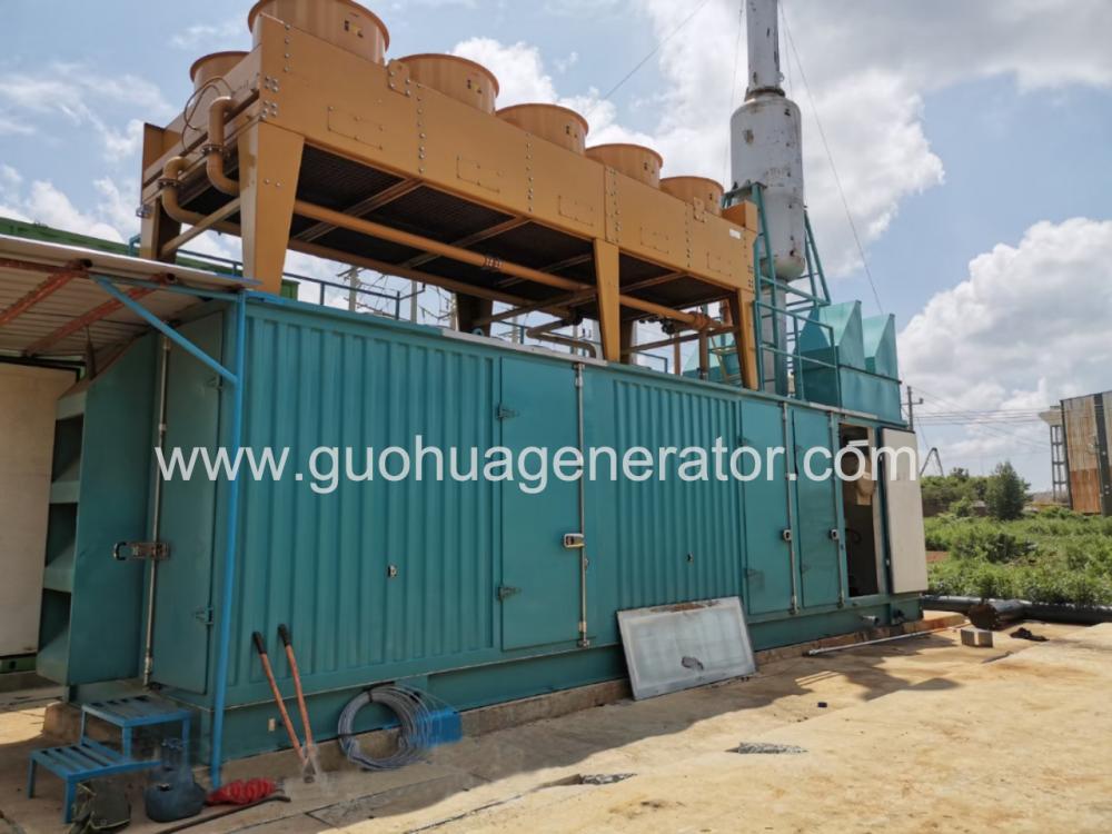 1100KW Biogas Generator Sets 1MW Gensets for PowerStations