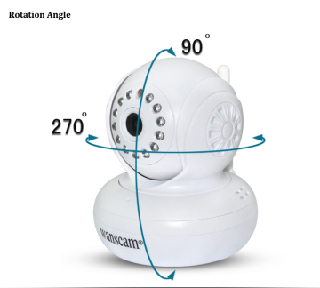Wanscam HW0021 Wifi Indoor CMOS P2P IP camera wireless 720P UPNP infrared full hd kamera HD ONVIF ip camera wifi