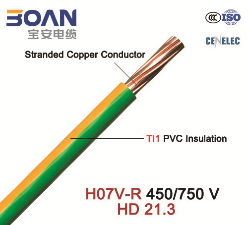 H07V-R 450/750 V Cu/PVC Insulated Cable (HD 21.3)