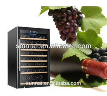 75bottles single zone compressor wine fridge