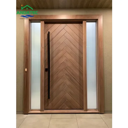 Wooden Entrance Doors: Painted Wood Door Pictures and Design Ideas