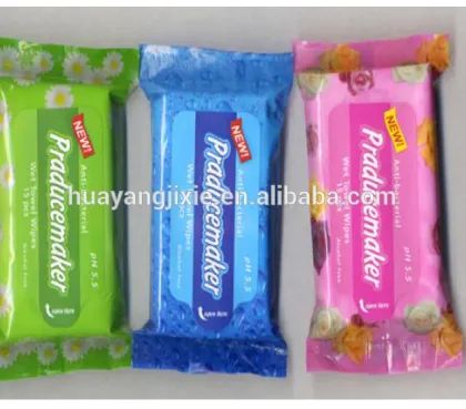 Fully-auto Makeup Removal Wipes Manufacturing Machine, wet wipes machine