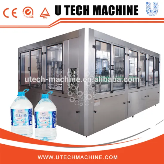 5 litres plastic bottle water filling machine with high running stability