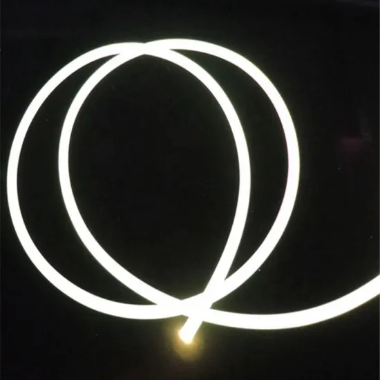 PMMA Plastic Fiber LED 5mm Solid PMMA Optical Cable for Side Glow Fiber Optic Lighting