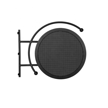 Цепный магазин круговой круглый логотип светодиодный дисплей светодиодный
