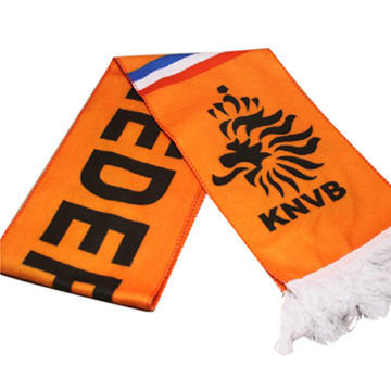 Wholesale cheap customized fan scarf
