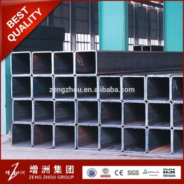 building material q235 hot rolled hollow section furniture tube carbon steel welded pipe polishing end
