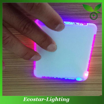 Factory Price LED Coaster Wholesale LED Flashing Coasters