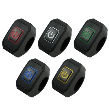 22mm 7/8 '' Elektrikli Motosiklet gideri anahtarı motosiklet LED Far Anahtarı
